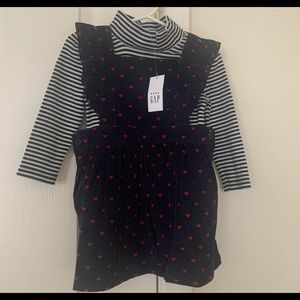 GAP NWT 18/24 months heat dress and top